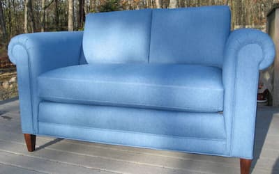 Picture of love seat used as Page Link, 2008 Upholstery Photos | Cape Cod Upholstery Shop | Located in South Dennis, MA